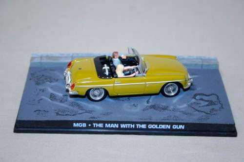 A stunning James Bond 007 "MGB" die cast model car  from the movie "The man with the golden gun"