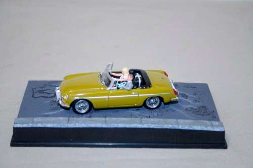 A stunning James Bond 007 "MGB" die cast model car  from the movie "The man with the golden gun"