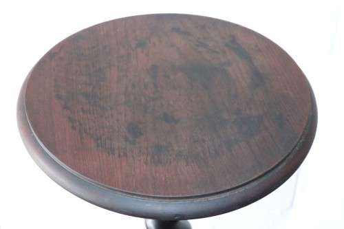 An incredible antique Edwardian solid Imbuia pedestal stand with exquisite barley twist detailing