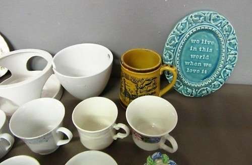 "Job Lot" An awesome collection of assorted porcelain and ceramic ware Incl. Royal Albert; RS17Sale