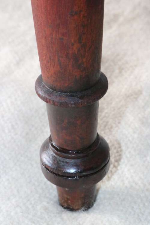 A gorgeous antique solid Teak occasional coffee table w/ three drawers - perfect for a lamp or vase