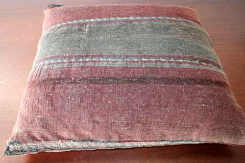 An incredible (double sided) hand-stitched Iranian Persian Kilim cushion in awesome condition