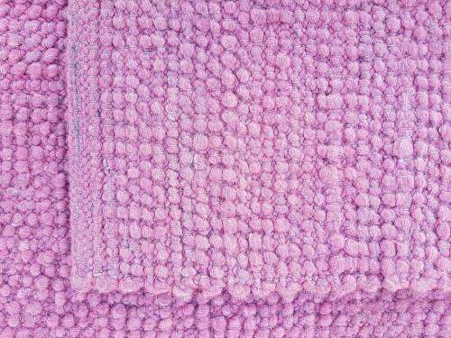 Awesome dusty-pink woven wool carpets with a plain-colour design - price/carpet - RS17Sale