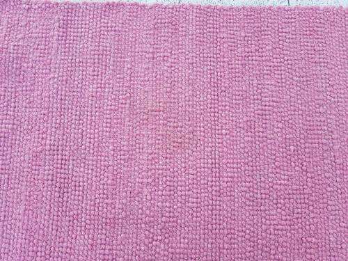 Awesome dusty-pink woven wool carpets with a plain-colour design - price/carpet - RS17Sale