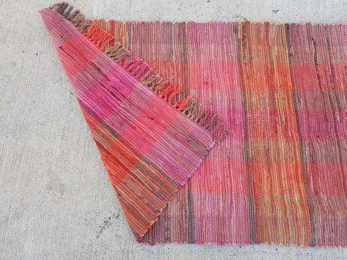 A stunning IKEA Marienta Ruta runner rug made in India - beautiful & vibrant - perfect for a hallway