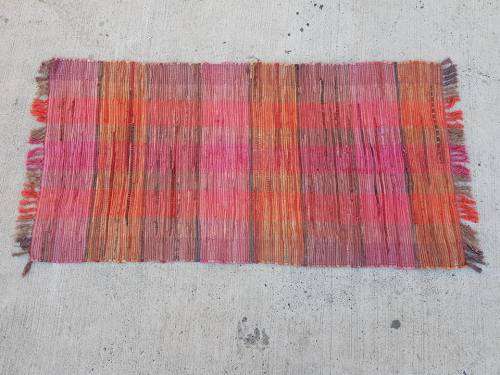 A stunning IKEA Marienta Ruta runner rug made in India - beautiful & vibrant - perfect for a hallway