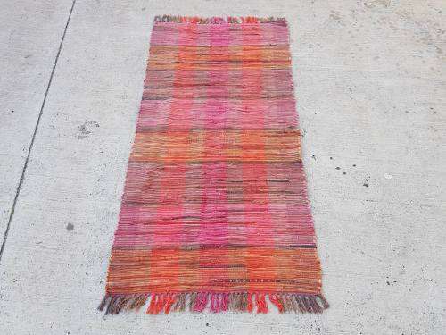 A stunning IKEA Marienta Ruta runner rug made in India - beautiful & vibrant - perfect for a hallway