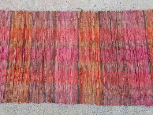 A stunning IKEA Marienta Ruta runner rug made in India - beautiful & vibrant - perfect for a hallway