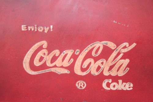 An extremely rare antique Coca-Cola (metal) lined cooler box for bottles in amazing condition