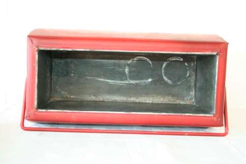 An extremely rare antique Coca-Cola (metal) lined cooler box for bottles in amazing condition