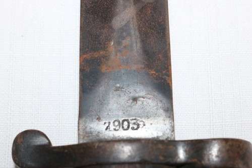 An amazing and rare antique (c.1905) British P1903 Bayonet in good condition for its age - stunning!