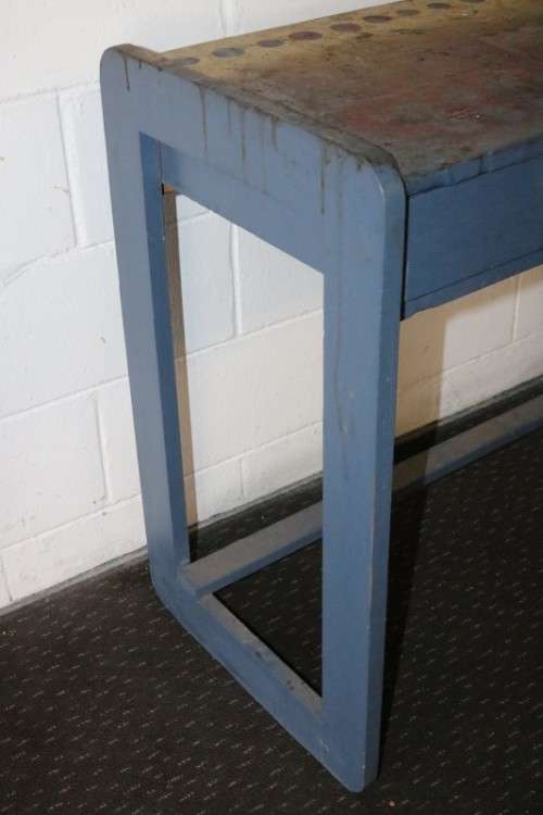 Two amazing desks/ work benches - perfect to repaint or restoration projects - bid/ table RS17Sale