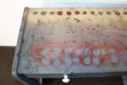 Two amazing desks/ work benches - perfect to repaint or restoration projects - bid/ table RS17Sale