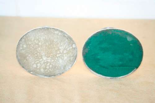 A beautiful pair of vintage (Danish made) silver plated candle holders in wonderful condition