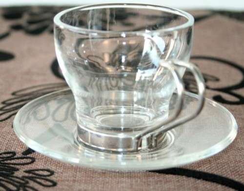 Four stunning original Italian made Vitrosax demitasse/ espresso coffee cups in great condition