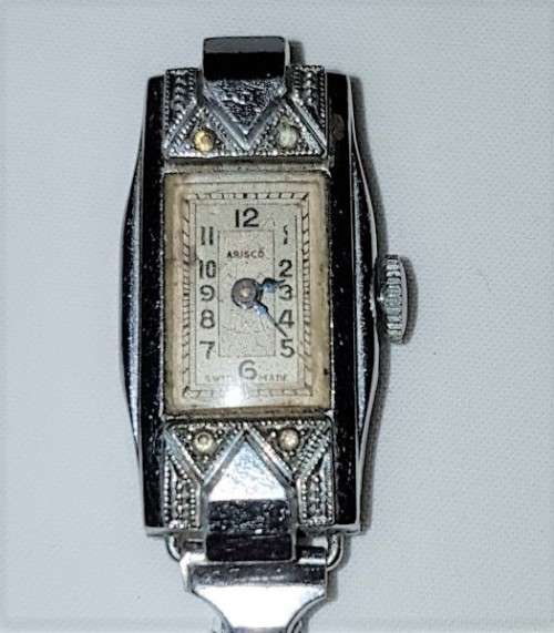 A gorgeous and rare antique Art Deco Swiss made Arisco "Nurses" watch in great working order
