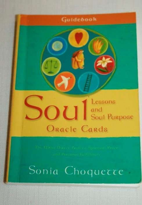 Soul Lessons & Soul Purpose (Oracle Cards) by Sania Choquette - 63 cards with a guidebook - RS17Sale