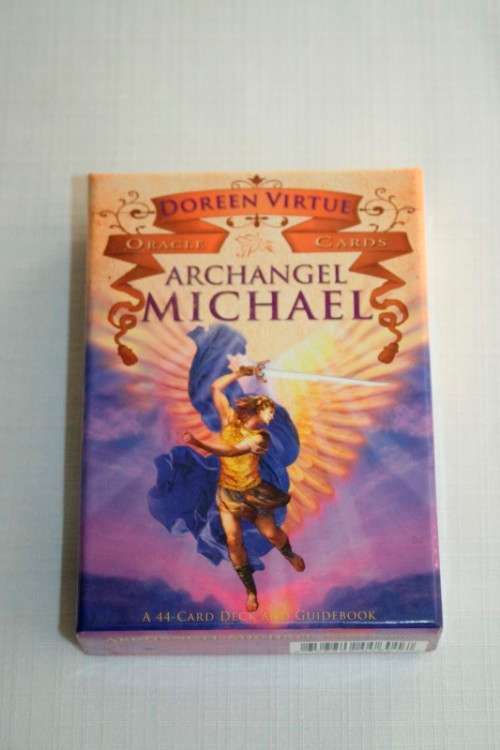 Doreen Virtue's "Archangel Michael" boxed Oracle Cards - 44 card deck and guidebook