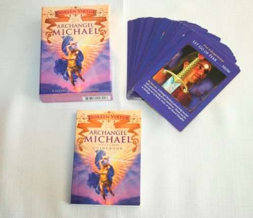 Doreen Virtue's "Archangel Michael" boxed Oracle Cards - 44 card deck and guidebook