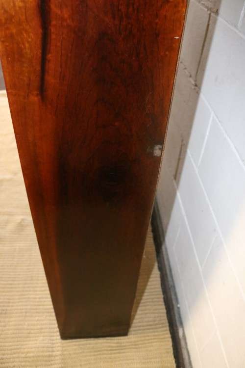 A wonderful Art Deco imbuia bookcase/ display cabinet with loads of shelf space - amazing!