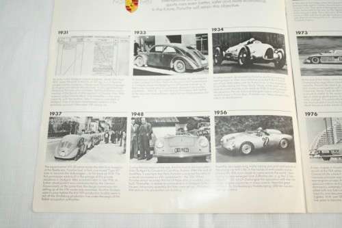 A very rare Porsche "50 Jahre (years) Porsche Stuttgart 1931 - 1981" magazine in fabulous condition