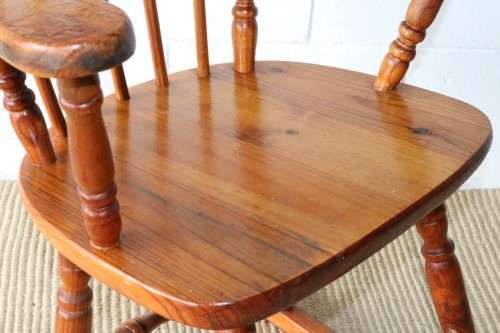 A lovely sturdy wooden rocking chair - gorgeous in a baby room or on a patio - RS17Sale