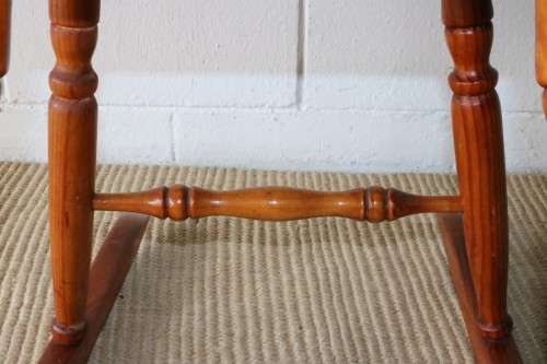 A lovely sturdy wooden rocking chair - gorgeous in a baby room or on a patio - RS17Sale