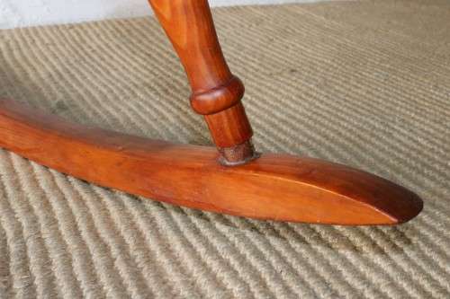 A lovely sturdy wooden rocking chair - gorgeous in a baby room or on a patio - RS17Sale