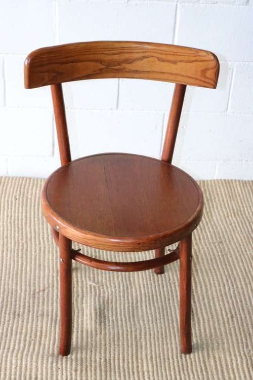 A stunning vintage solid oak "Woodbender Renato" occasional/ dining chair in great condition RS17din