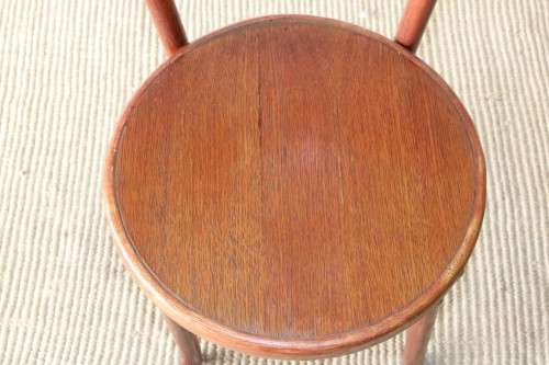 A stunning vintage solid oak "Woodbender Renato" occasional/ dining chair in great condition RS17din