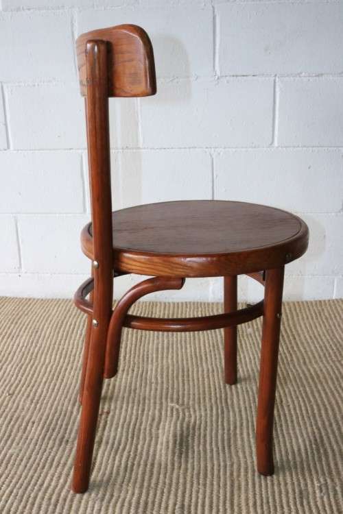 A stunning vintage solid oak "Woodbender Renato" occasional/ dining chair in great condition RS17din