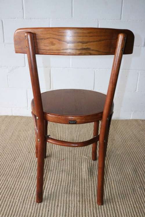 A stunning vintage solid oak "Woodbender Renato" occasional/ dining chair in great condition RS17din
