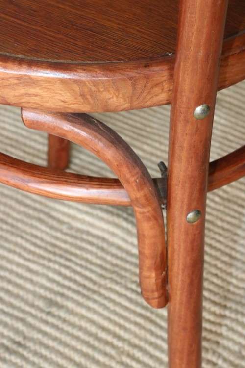 A stunning vintage solid oak "Woodbender Renato" occasional/ dining chair in great condition RS17din