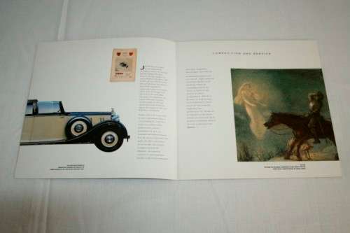 A very rare Jack Barclay Limited "Master at Work" brochure; fitters to Rolls Royce & Bentley Cars