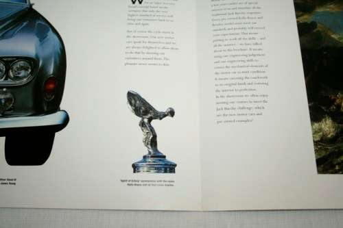 A very rare Jack Barclay Limited "Master at Work" brochure; fitters to Rolls Royce & Bentley Cars
