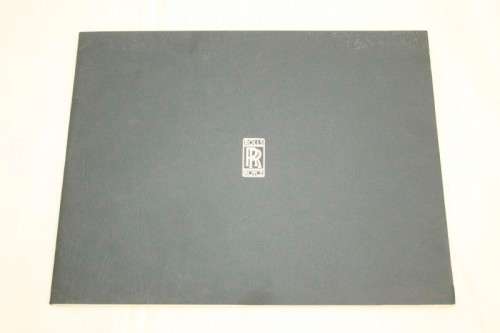 A fantastic 1993 to 1995 Rolls Royce brochure with "Teaser" cards for the Silver Spur & Silver Dawn