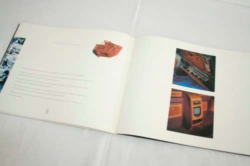 A fantastic 1993 to 1995 Rolls Royce brochure with "Teaser" cards for the Silver Spur & Silver Dawn