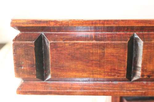 An extraordinary LARGE and striking centre coffee table with carved sides and legs - stunning!