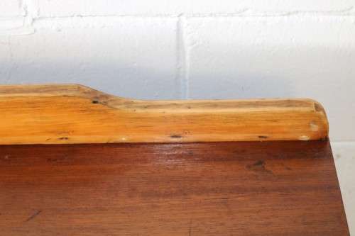 A charming vintage Oak wash stand with a two-tone design & three spacious drawers - lovely!