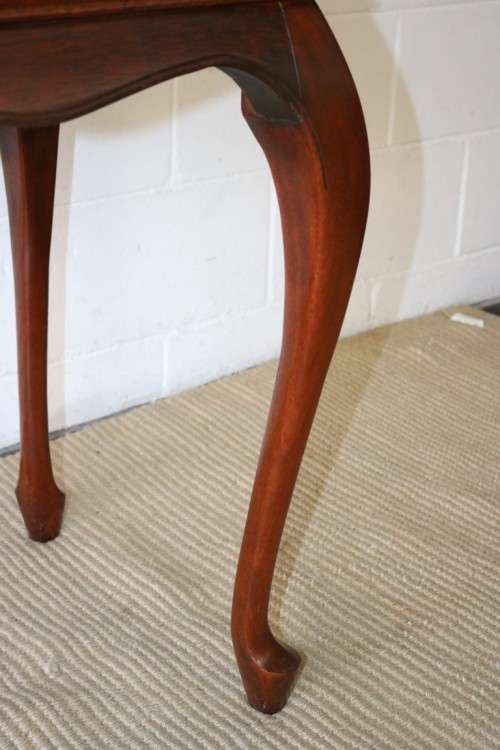 A remarkable vintage Mahogany "Regency" Queen Anne fall-top writing bureau with a large drawer