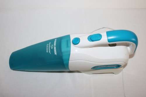 A very useful Black & Decker 7.2V "Dustbuster Extreme" hand-held wet and dry cordless vacuum cleaner