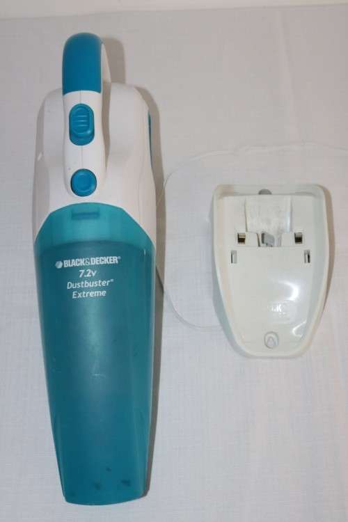 A very useful Black & Decker 7.2V "Dustbuster Extreme" hand-held wet and dry cordless vacuum cleaner