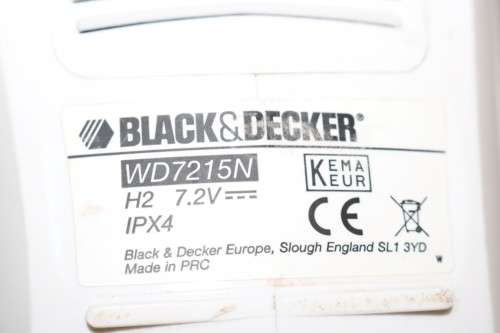 A very useful Black & Decker 7.2V "Dustbuster Extreme" hand-held wet and dry cordless vacuum cleaner