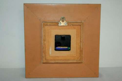 An amazing and unusual (quartz) wall clock in a stunning ornate moulded gilded frame - RS17CL