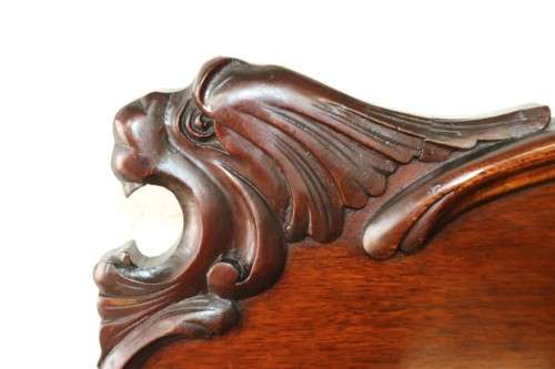 A magnificent hand carved Victorian, early Art Nouveau (c1890) antique Rosewood chiffonier - WOW!!