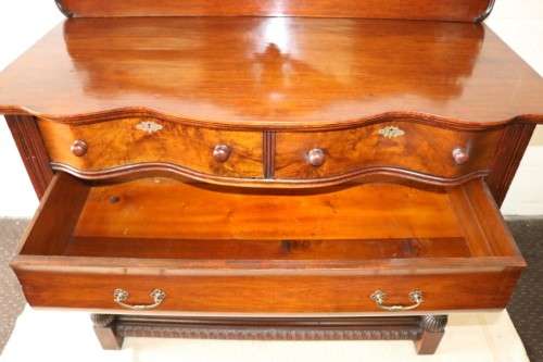 A magnificent hand carved Victorian, early Art Nouveau (c1890) antique Rosewood chiffonier - WOW!!