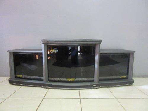 Stylish plasma unit w/ space for an entertainment centre, great in any living/ family room; RS17Sale