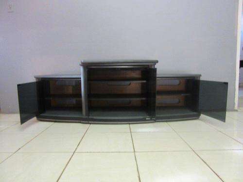 Stylish plasma unit w/ space for an entertainment centre, great in any living/ family room; RS17Sale