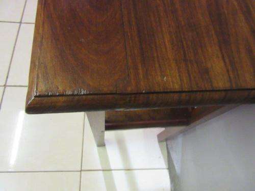 A wonderful vintage solid Teak occasional table with two levels in great condition