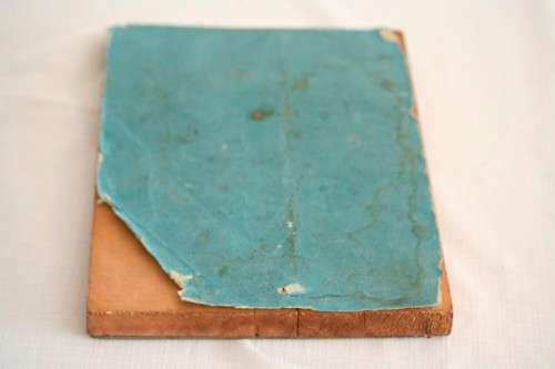 A spectacularly rare antique WWII German (Afrikaans) Nazi Pewter propaganda printing plate